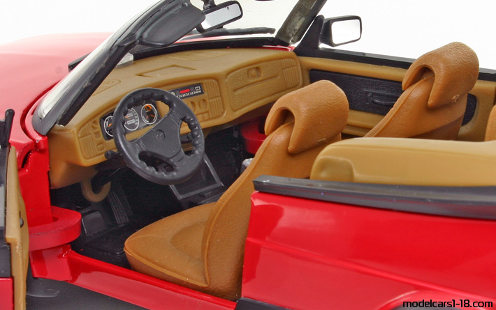 1985 - Saab 900 Turbo Anson 1/18 (Kрасный) Интерьер панель приборов
