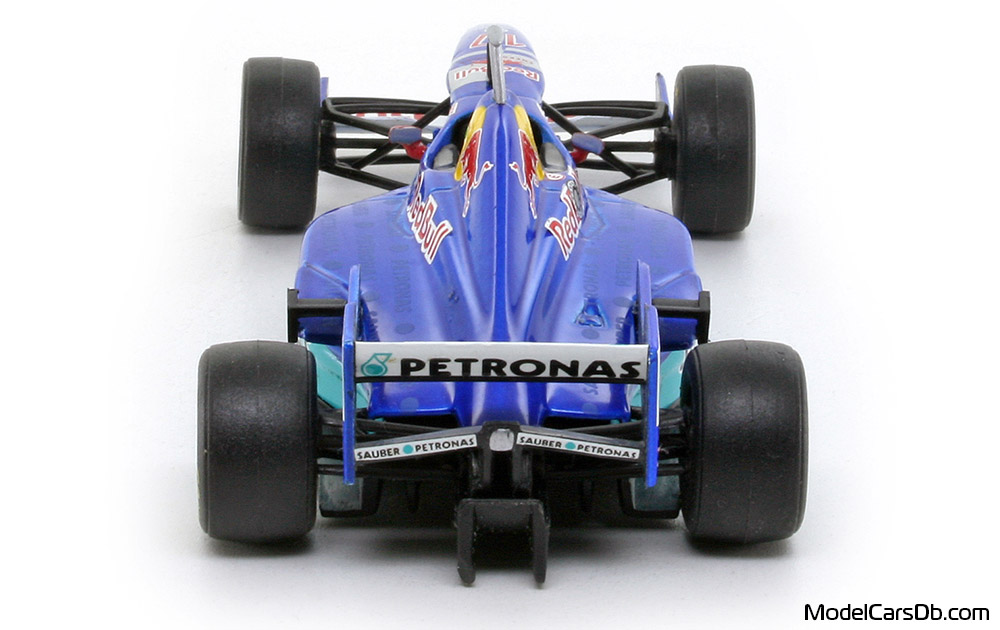 1997 - Sauber Petronas C16 Onyx 1/43 (Blue / Зелёный) Сзади