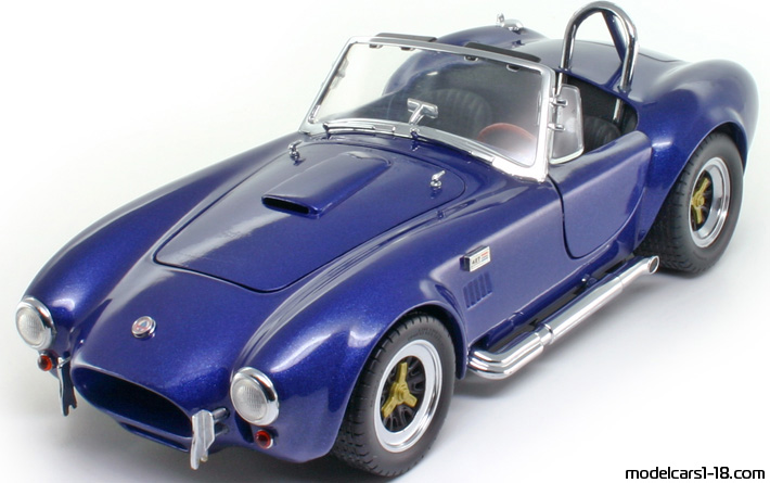 1964 - Shelby Cobra 427 S/C Kyosho 1/18 (Синий) Передняя левая сторона