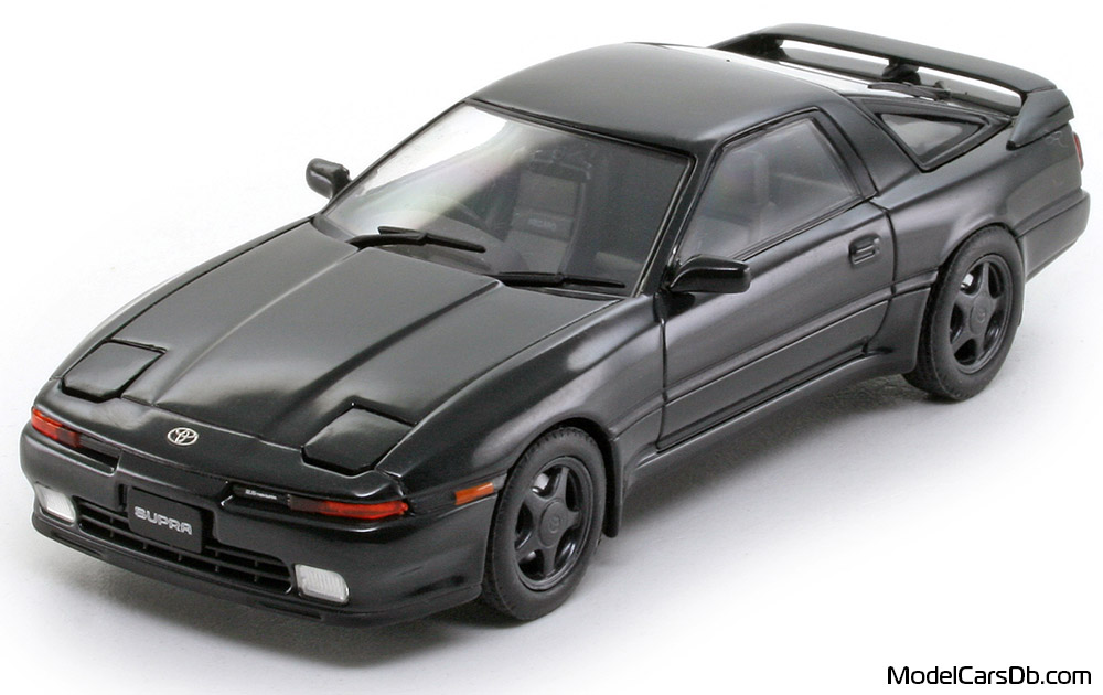 1990 - Toyota Supra 2.5 Twin Turbo R (A70) EBBRO 1/43 (Серый ) Передняя левая сторона