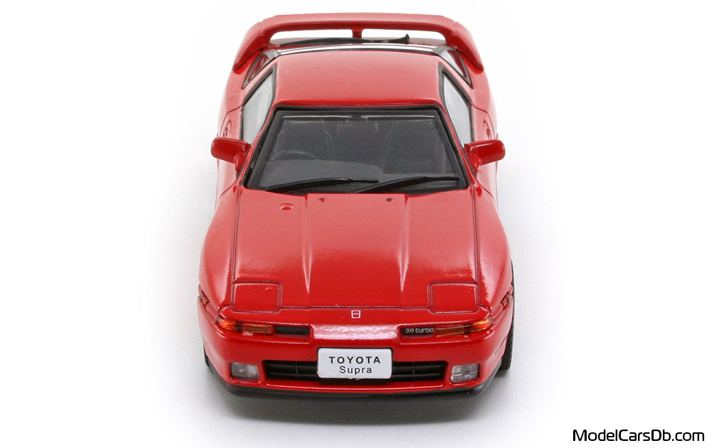 1988 - Toyota Supra 3.0 GT Turbo Norev 1/43 (Kрасный) Спереди