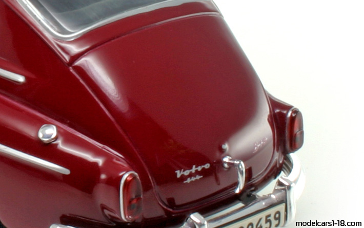 1964 - Volvo PV544 Revell 1/18 (Kрасный) Багажник / Поднимающиеся фары